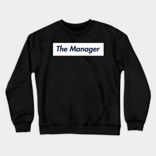 THE MANAGER SUPER LOGO Crewneck Sweatshirt